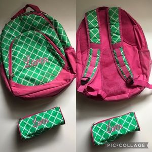 Wholesale Boutique Monogrammed Book Bag & Case